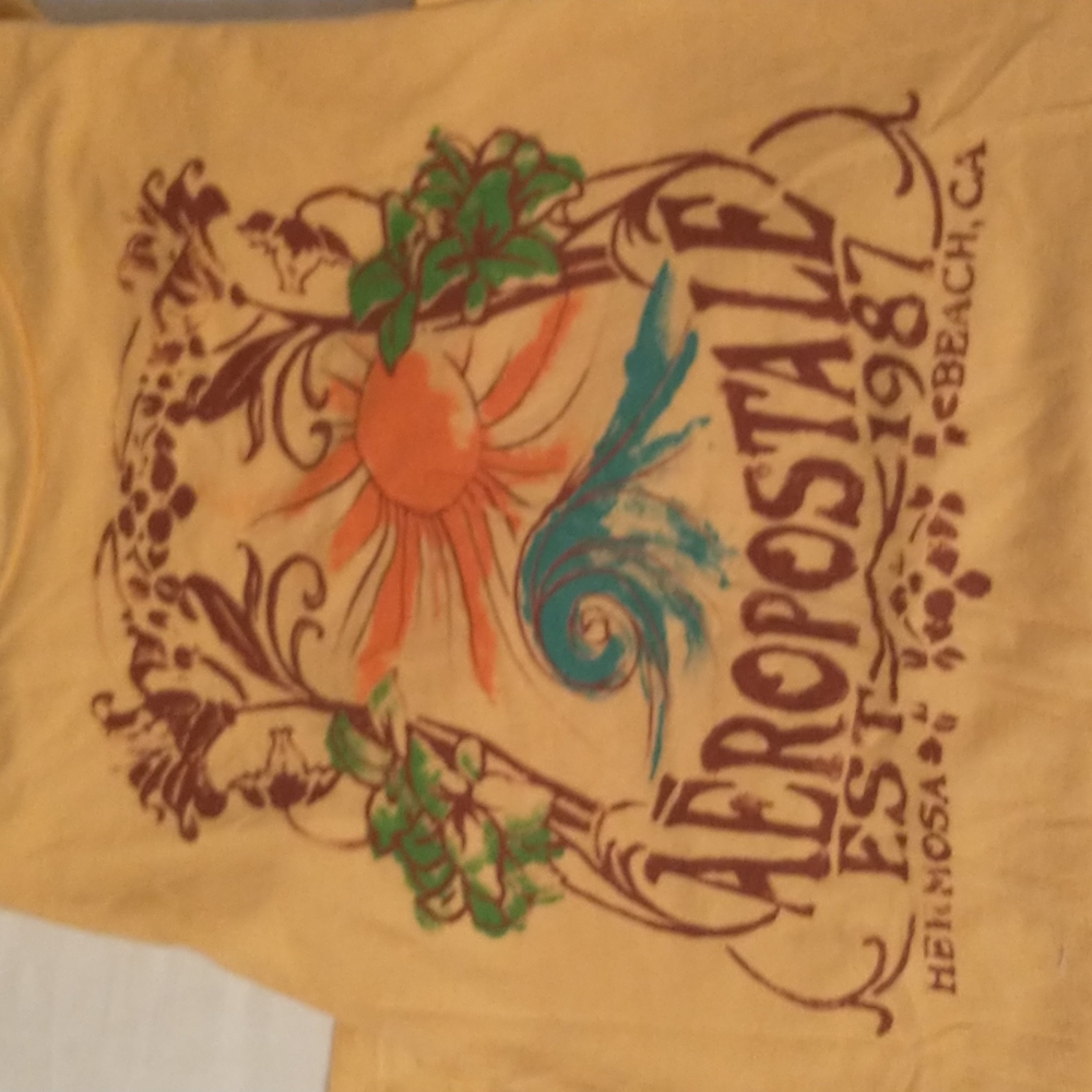Aeropostale Jr's Baby Tee Size Small
